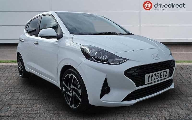 White New 2025 Hyundai i10 Premium Hatchback | £17,841 (Fair price) - Image 1/4
