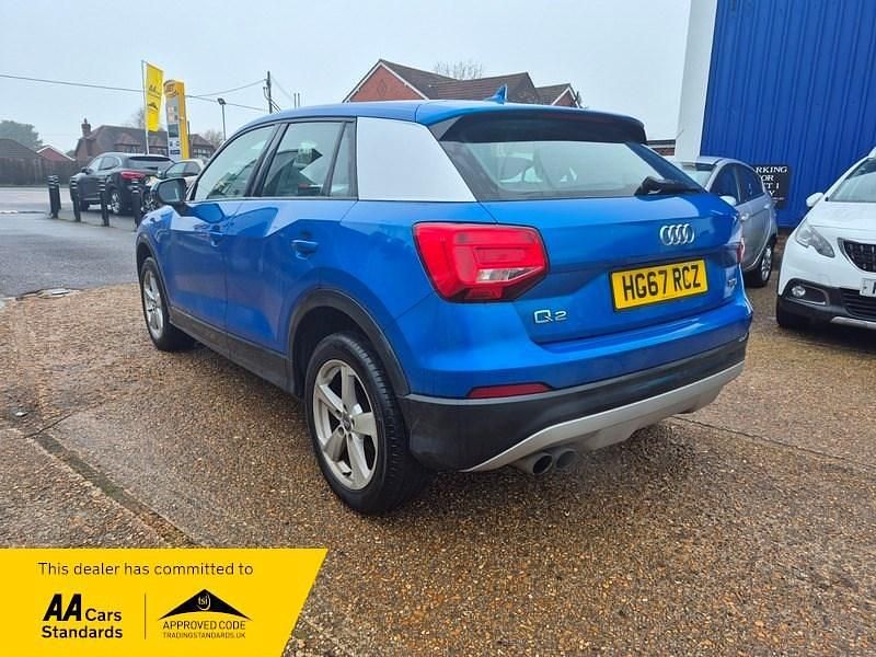 Używany Audi Q2 Sport 150 KM (110 kW) 2018 Niebieski SUV