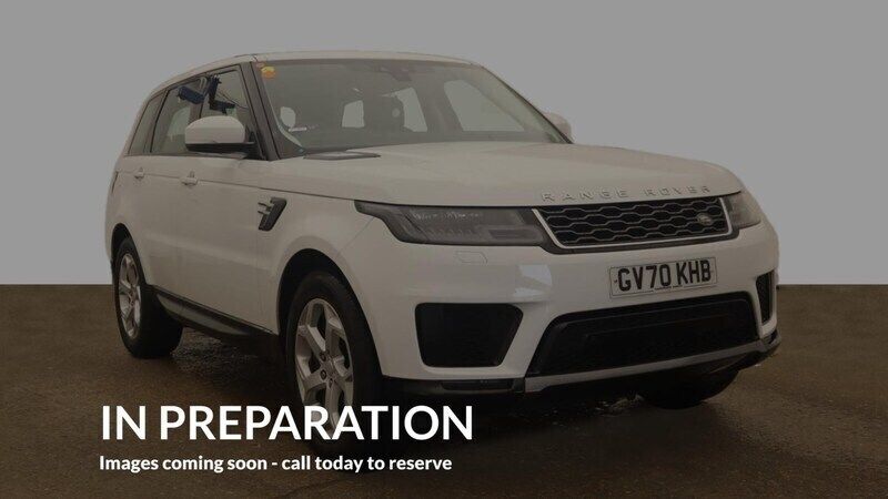 White Used 2020 Land Rover Range Rover Sport HSE SUV | £27,420 (Super price) - Image 1/4