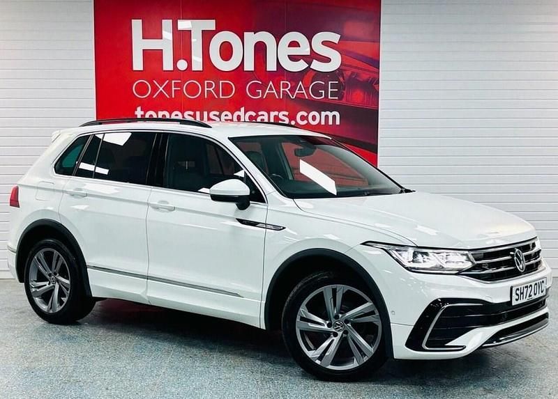 Used VW Tiguan R-line Edition 150 HP (110 kW) 2022 White SUV