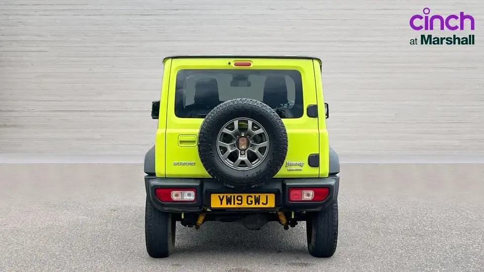 Used Suzuki Jimny SZ5 101 HP (74 kW) 2019 Yellow SUV