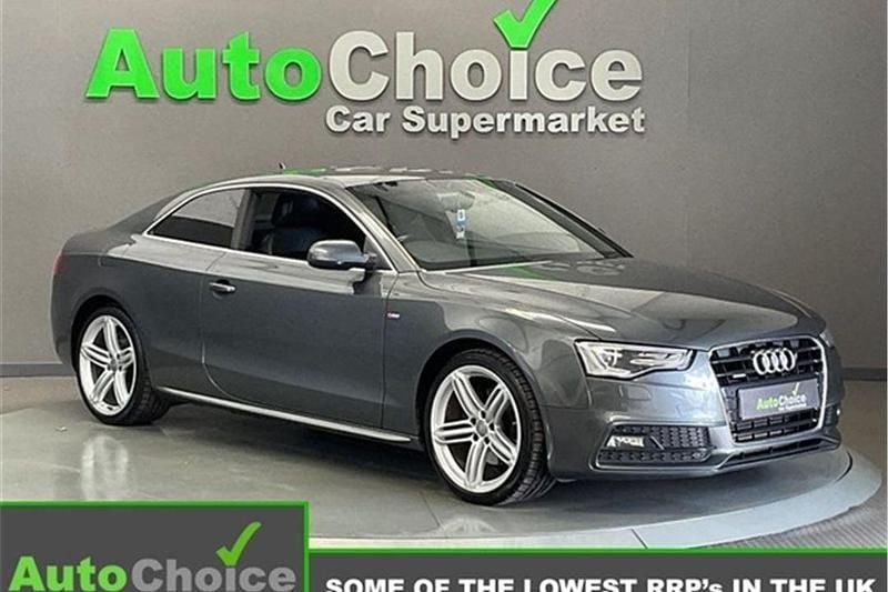 Grey Used 2014 Audi A5 S-Line Coupe | £8,985 (Super price) - Image 1/2