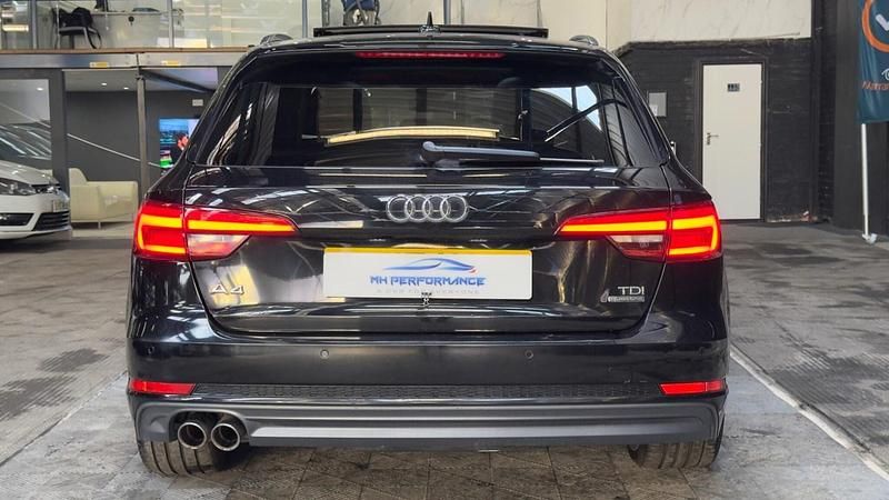 Used Audi A4 S-Line 190 HP (139 kW) 2017 Black Estate