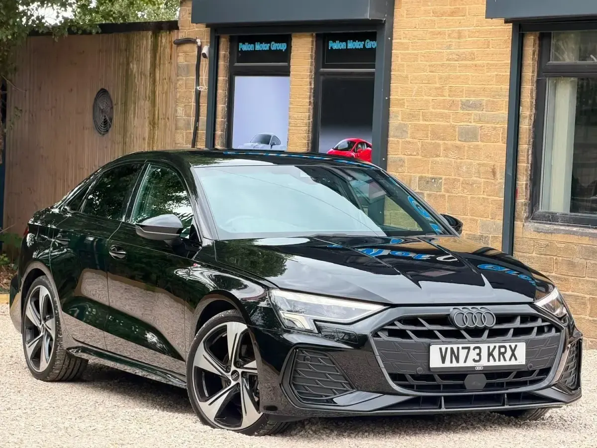 Used Audi A3 Black Edition 2024 Black Sedan