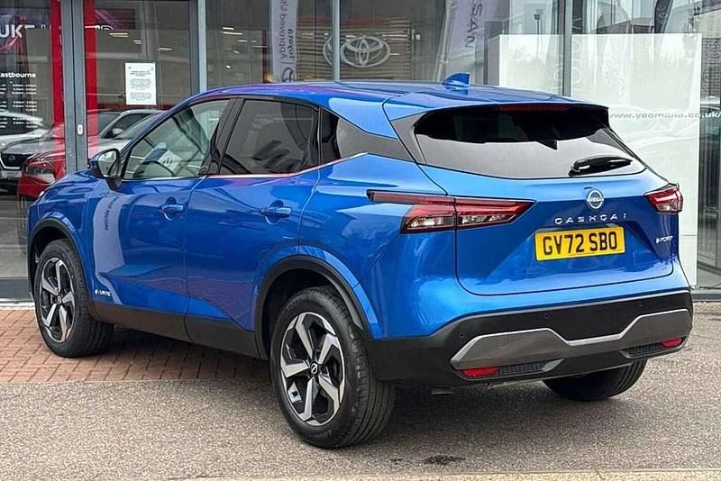Used Nissan Qashqai N-Connecta 190 HP (139 kW) 2023 Blue SUV