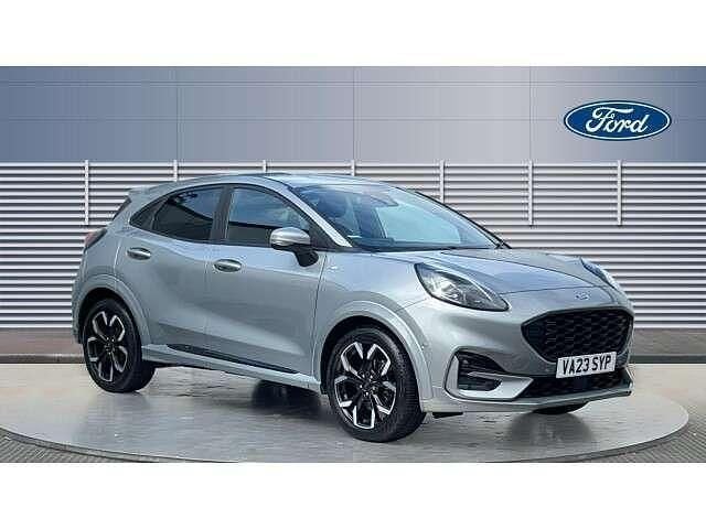 Silver Used 2023 Ford Puma ST-Line X SUV | £17,466 (Fair price) - Image 1/4