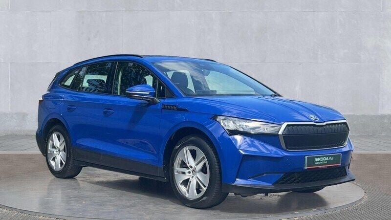 Blue Used 2022 Skoda Enyaq iV ecoSuite SUV | £17,100 (Fair price) - Image 1/4
