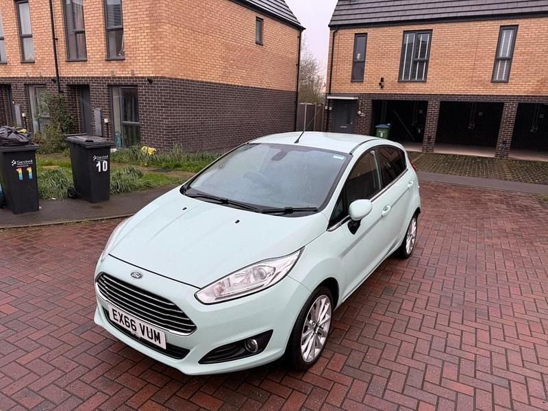 Used Ford Fiesta Titanium X 2016 Green Hatchback
