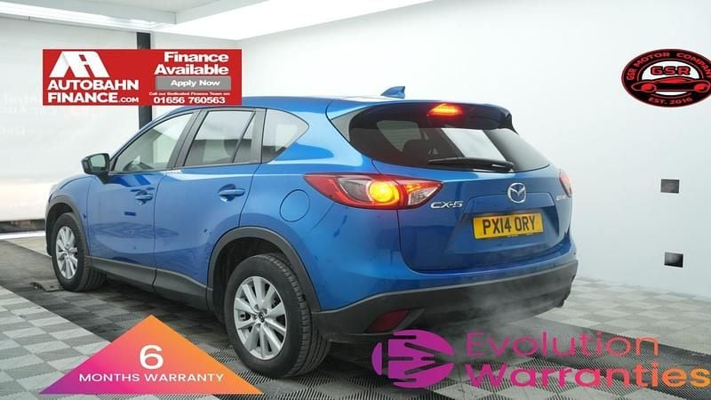 Used Mazda CX-5 150 HP (110 kW) 2014 Blue SUV