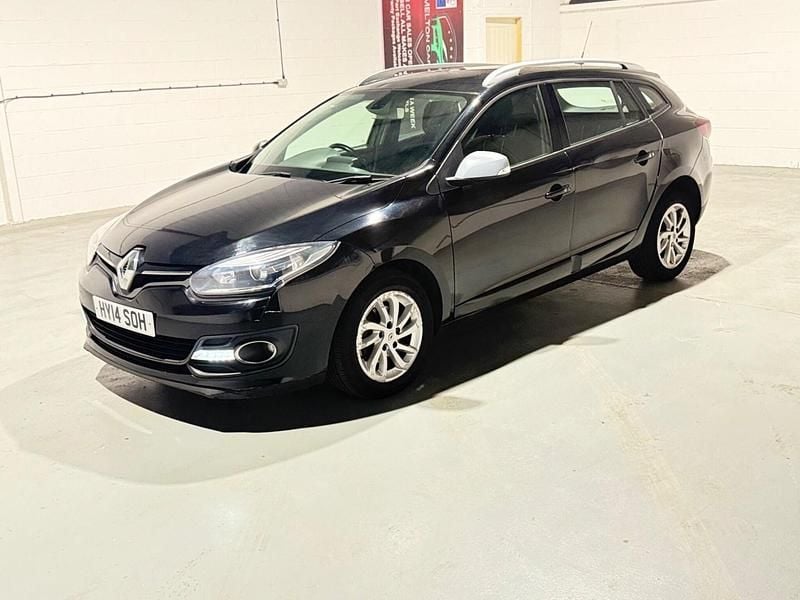 Black Used 2014 Renault Mégane GrandTour Dynamique Estate | £1,395 (Super price) - Image 1/4