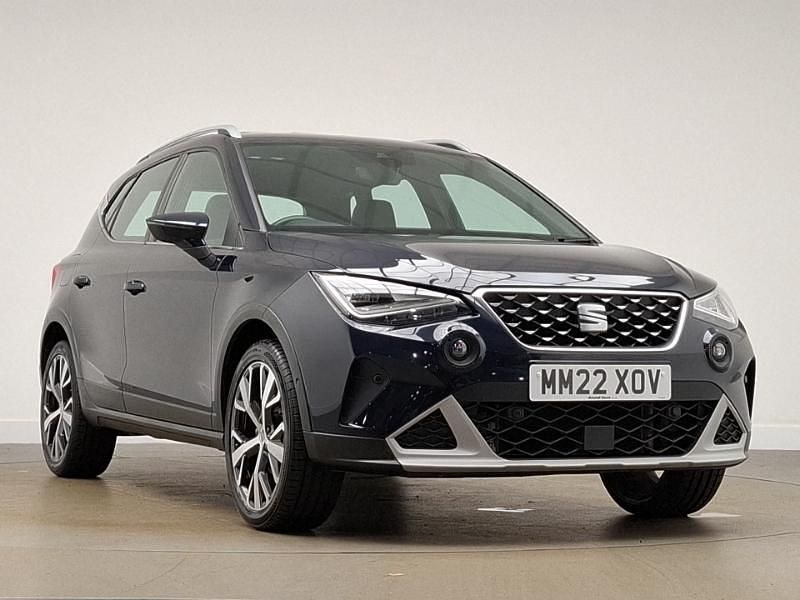 Blue Used 2022 Seat Arona Xperience Lux SUV | £14,498 (Fair price) - Image 1/4
