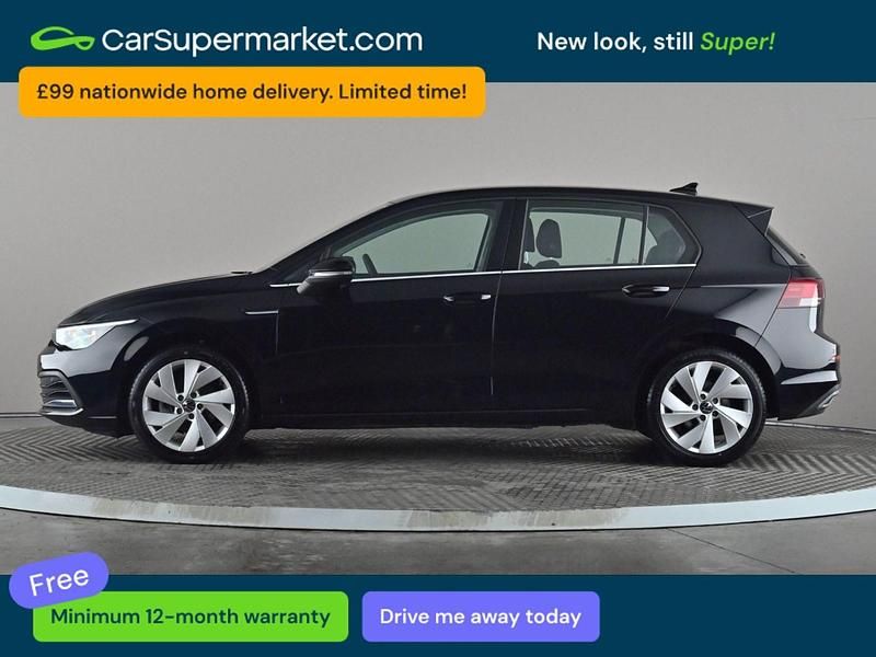 Used VW Golf VII Style 2021 Black Hatchback