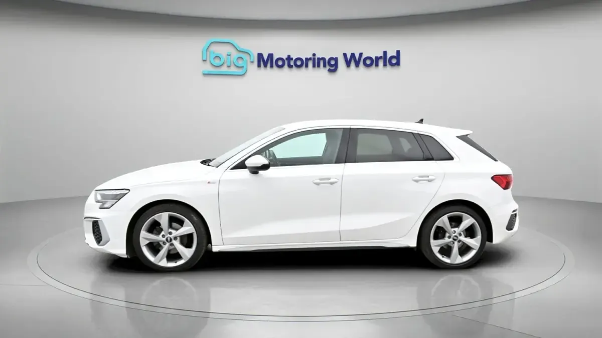 Used Audi A3 Sportback S-Line 2022 White Hatchback