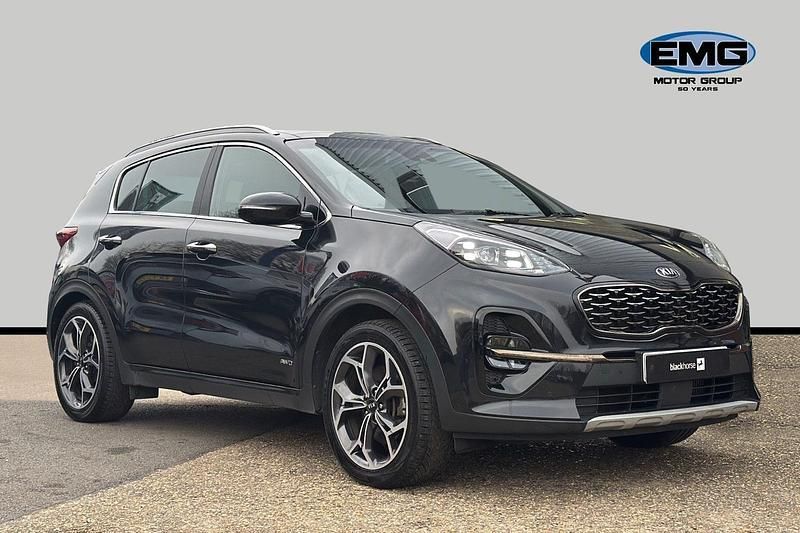 Black Used 2021 Kia Sportage GT-Line S SUV | £17,150 (Fair price) - Image 1/3