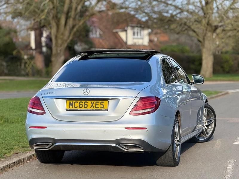 Used Mercedes E220 AMG Line Premium 2017 Silver Sedan