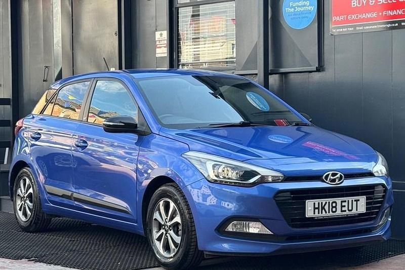 Blue Used 2018 Hyundai i20 GO! Hatchback | £7,689 (Good price) - Image 1/1