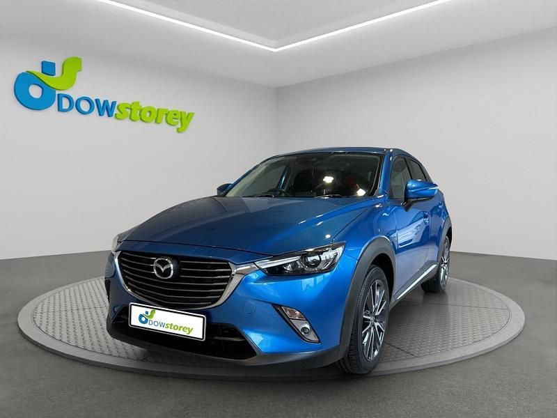 Used Mazda CX-3 Inclusive 105 HP (77 kW) 2018 Blue SUV