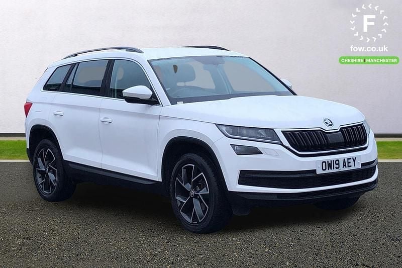 White Used 2019 Skoda Kodiaq SE L SUV | £19,099 (Super price) - Image 1/4