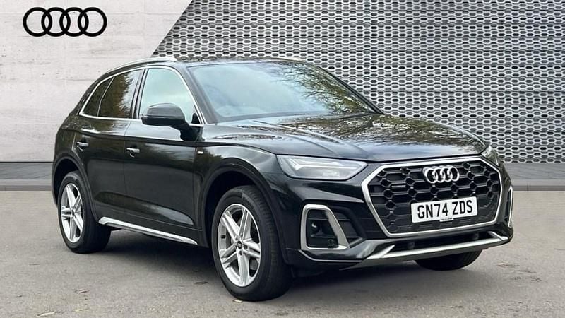 Black Used 2024 Audi Q5 S-Line SUV | £35,699 (Fair price) - Image 1/4