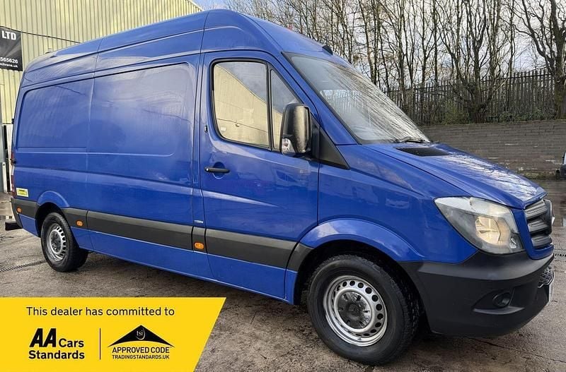 Used Mercedes Sprinter 112 HP (82 kW) 2017 Blue Van