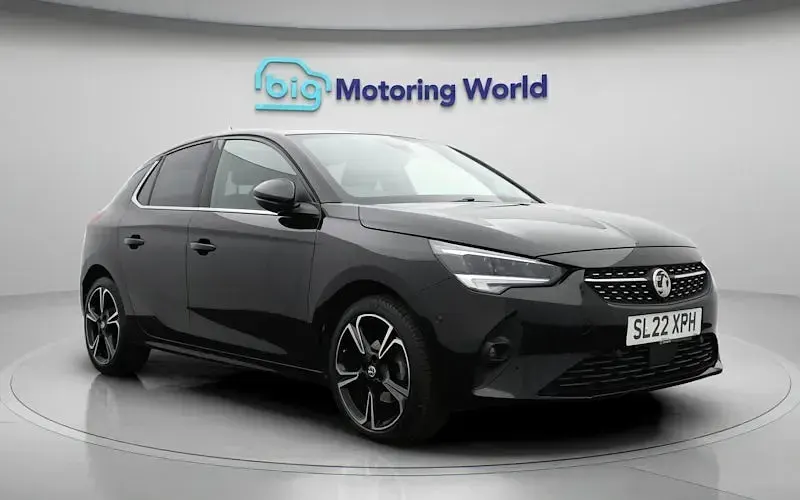 Used Vauxhall Corsa Edition 75 HP (55 kW) 2022 Black Hatchback