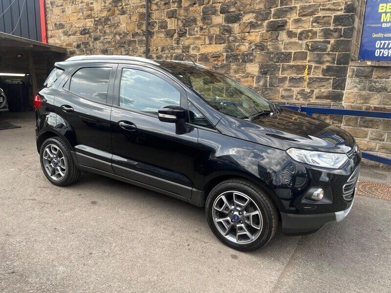 Black Used 2015 Ford Ecosport Titanium SUV | £5,690 (Fair price) - Image 1/4