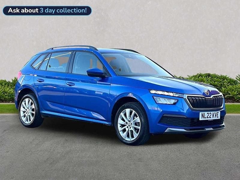 Blue Used 2022 Skoda Kamiq SE SUV | £14,574 (Good price) - Image 1/4