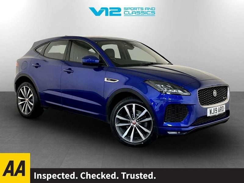 Used Jaguar E-Pace R-Dynamic 180 HP (132 kW) 2019 Blue SUV