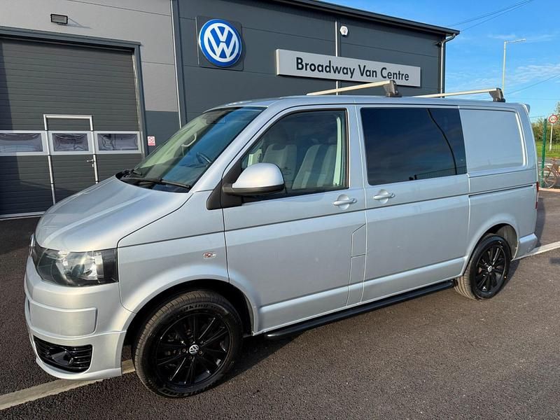 Begagnad VW Transporter Highline 180 HK (132 kW) 2013 Silver Van