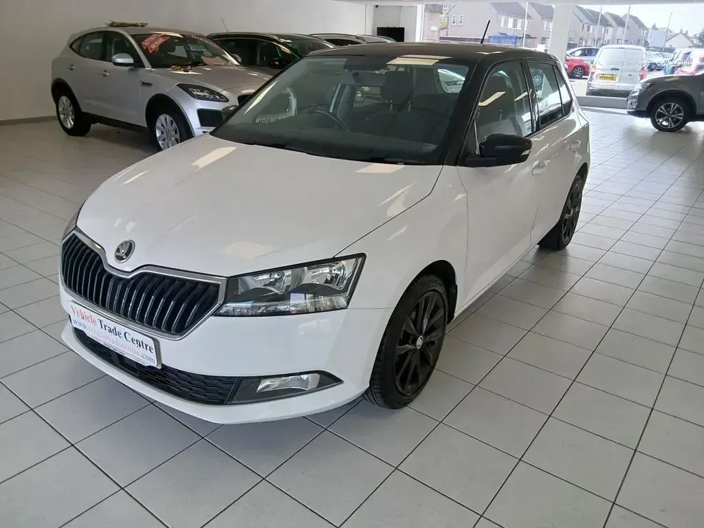 Used Skoda Fabia Colour Edition 75 HP (55 kW) 2019 White Hatchback