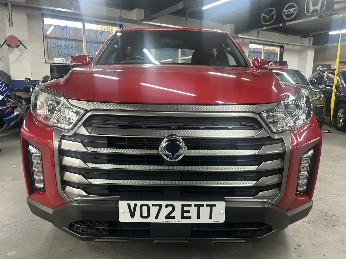Used SsangYong Musso 187 HP (137 kW) 2022 Red Pickup