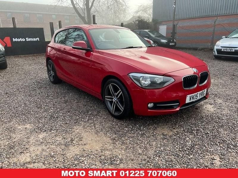 Red Used 2015 BMW 116 Sport Line Hatchback | £5,995 (Fair price) - Image 1/4