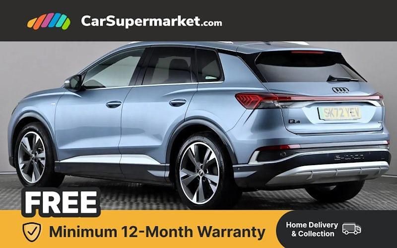 Used Audi Q4 e-tron S-Line 219 kW (299 HP) 2023 Blue SUV