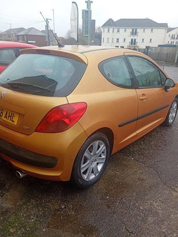 Used Peugeot 207 Sport 2008 Orange Hatchback