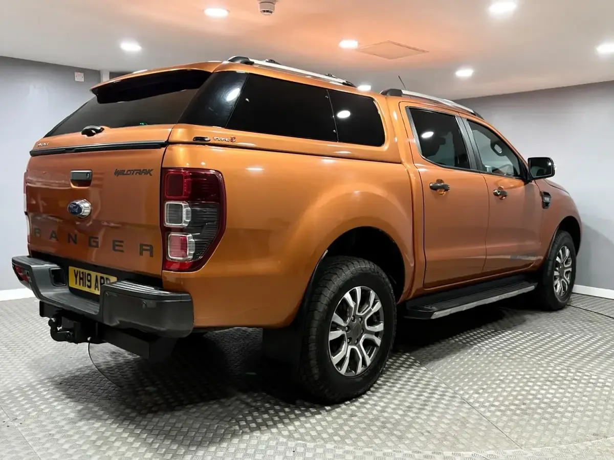 Used Ford Ranger Wildtrack 200 HP (147 kW) 2019 Orange Pickup