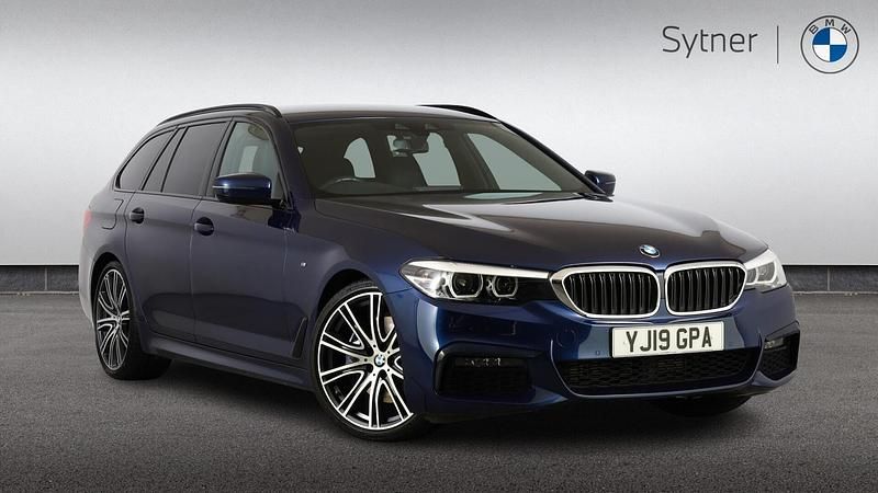 Blue Used 2019 BMW 530 M Sport Estate | £24,500 (Fair price) - Image 1/4