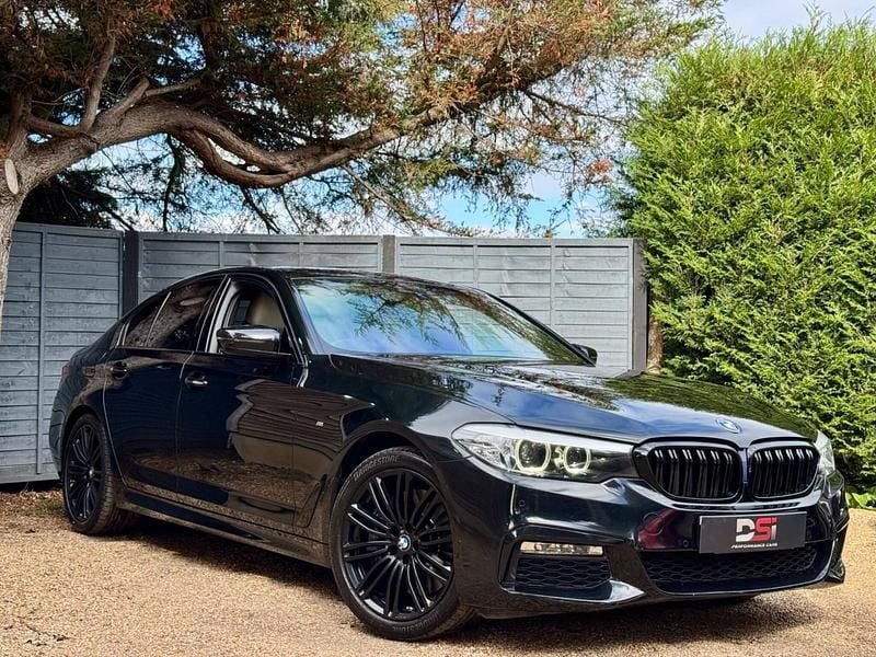 Black Used 2017 BMW 540 M Sport Sedan | £20,490 (Fair price) - Image 1/4