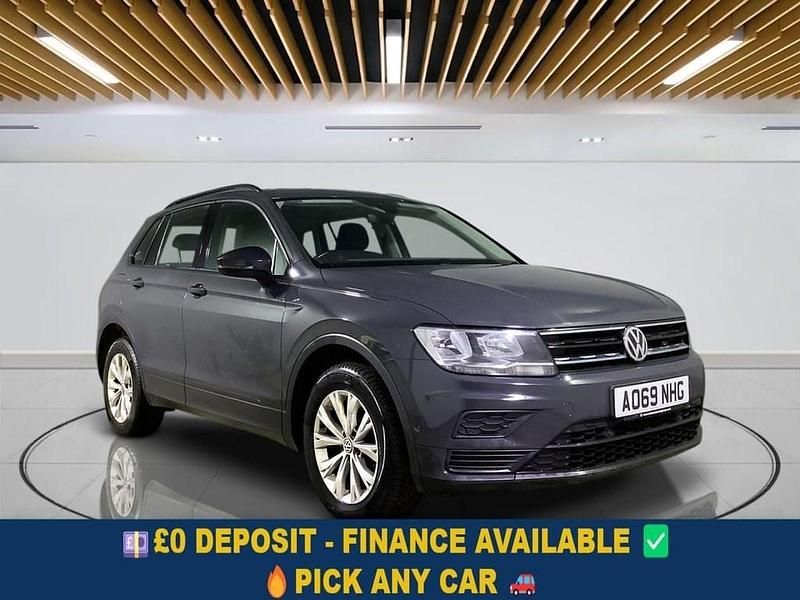 Grey Used 2019 VW Tiguan S SUV | £12,799 (Fair price) - Image 1/4