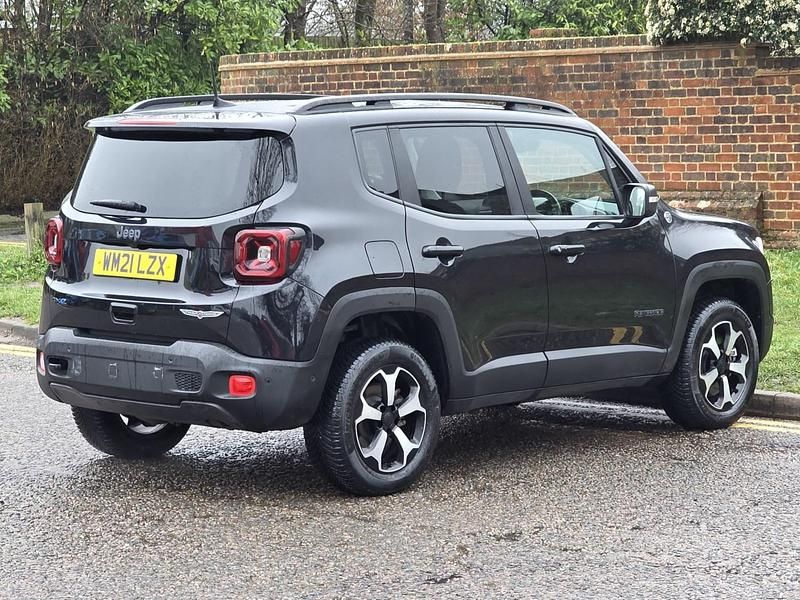 Used Jeep Renegade Trailhawk 237 HP (174 kW) 2021 Black SUV
