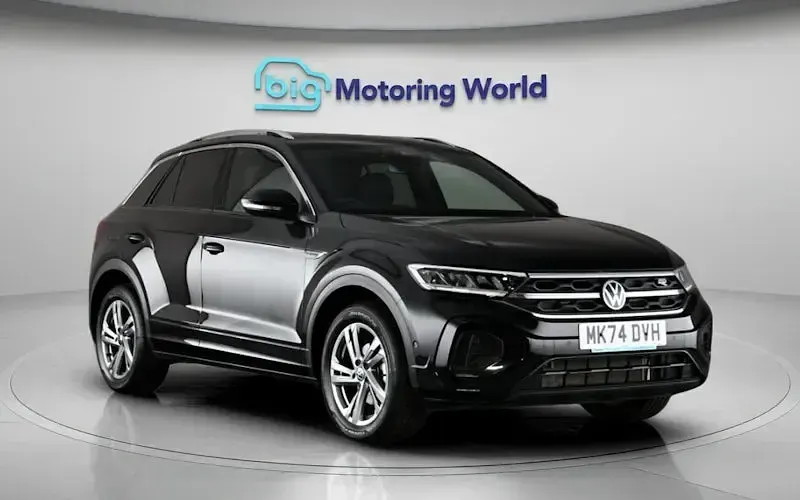 Used VW T-Roc R-line 150 HP (110 kW) 2024 Black SUV