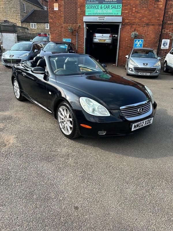 Used Lexus SC430 2002 Black Cabriolet