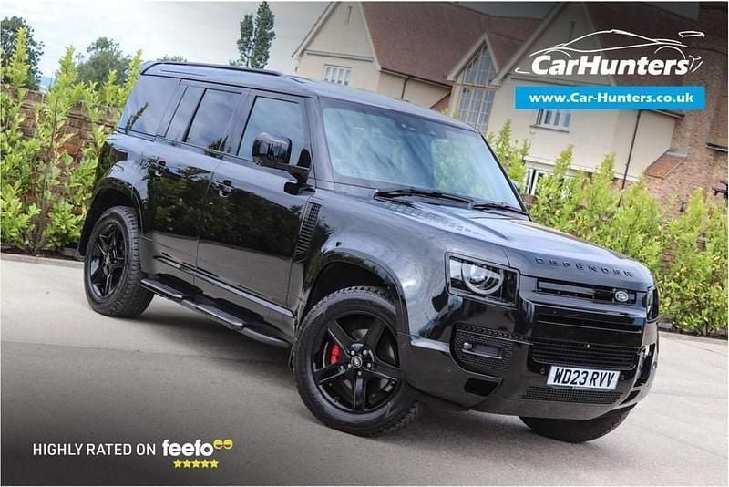 Black Used 2023 Land Rover Defender SE SUV | £53,995 (Good price) - Image 1/4