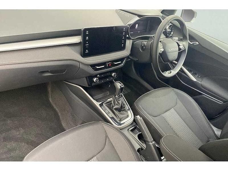 Used Skoda Fabia SE L 85 HP (62 kW) 2025 Moon white metallic Hatchback