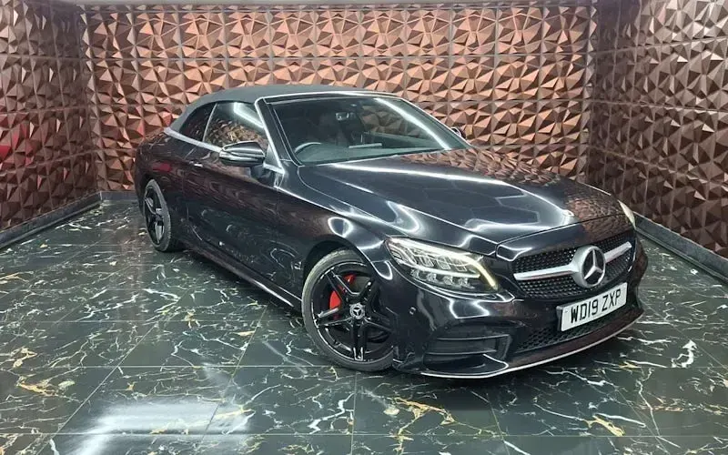 Used Mercedes C200 AMG line 184 HP (135 kW) 2019 Cabriolet