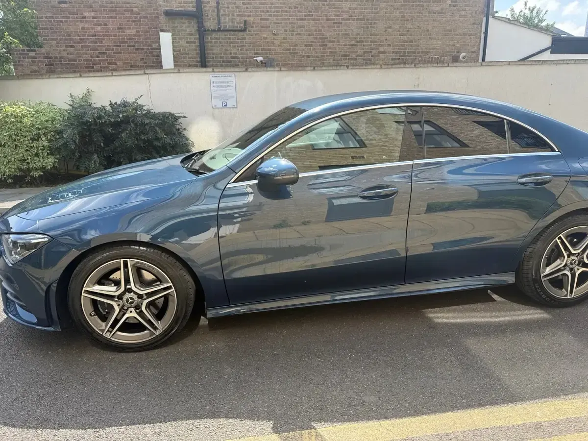 Used Mercedes CLA220 AMG line 2022 Blue Sedan