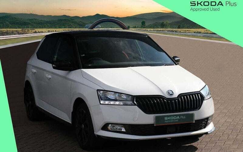White Used 2020 Skoda Fabia Monte Carlo Hatchback | £10,822 (Fair price) - Image 1/4