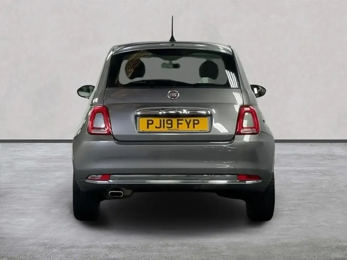 Used Fiat 500 Lounge 69 HP (50 kW) 2019 Grey Hatchback