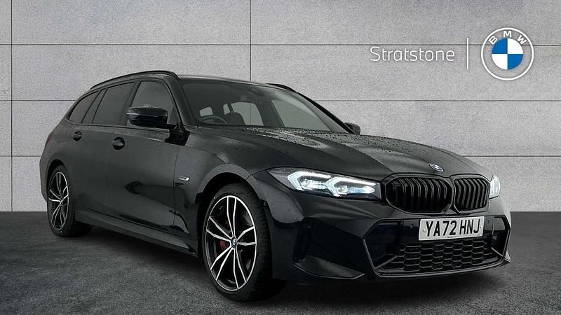 Used BMW 330e M Sport 288 HP (211 kW) 2023 Black Estate