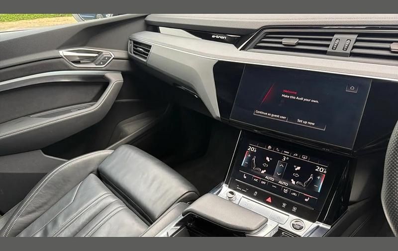 Used Audi Q8 e-tron Black Edition 250 kW (340 HP) 2023 Grey SUV