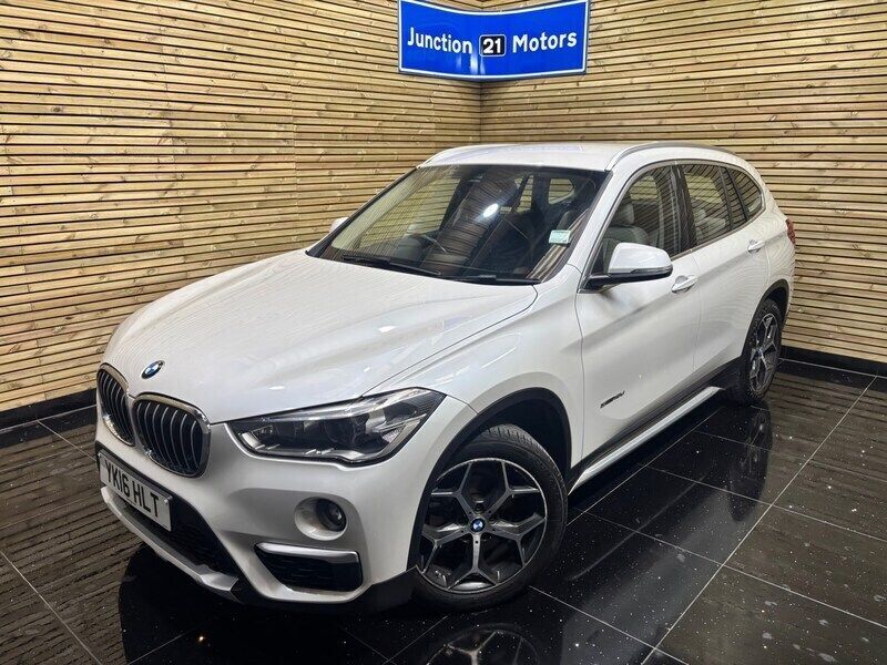 White Used 2016 BMW X1 xLine SUV | £8,690 (A bit pricey) - Image 1/4